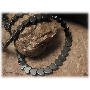 Hematit 20-pack litet hjrta ca 6mm