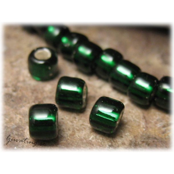 Matsuno dark emerald silverlined 6/0