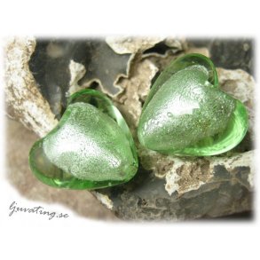 Limegrnt bulligt hjrta ca 20mm