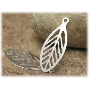 Droppformat lv silverplterat ca 22x9 mm