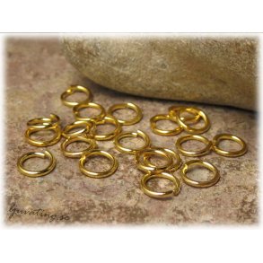 Bindringar robusta guldfrgade 50-pack 6 mm 