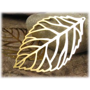 drat stort lv guldplterat ca 65x41 mm