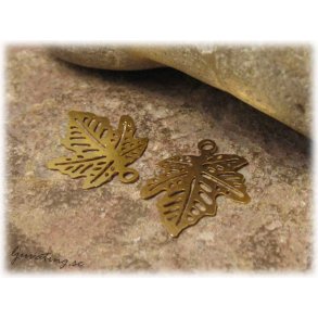 Litet lv guldplterat ca 18x14 mm
