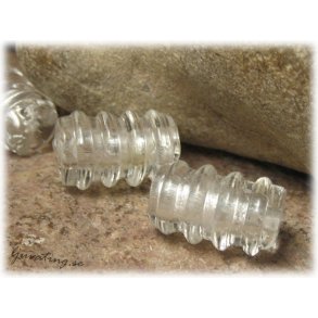 Vit skruv silverfoil ca 18x11mm