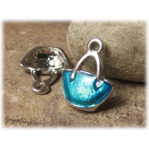 Berlock turkos vska ca 17x14 mm