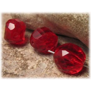 Rd facetterad stair ca 14x14x11 mm