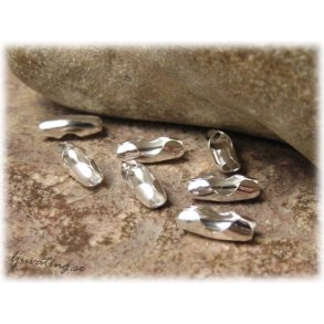 Anslutning till kulkedja i sf metall 10-pack 9x3,5