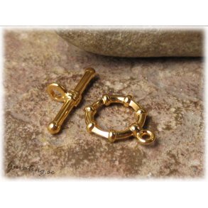 Toggle ls boj guldplterat ca 12 mm