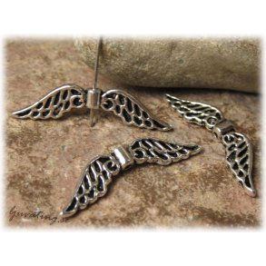 Vinge med galler antikfinish ca 32x8 mm