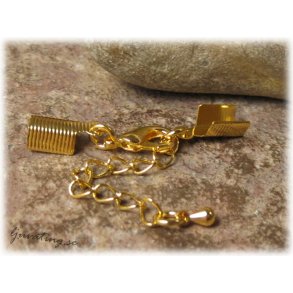 Komplett avslut med ls och frlngningskedja