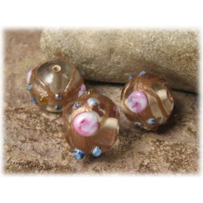 Wedding Cake Clear rund lite mindre ca 14x12mm 