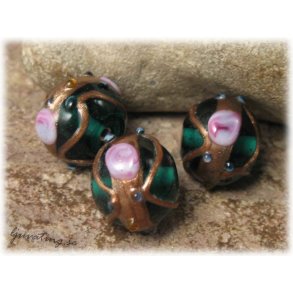 Wedding Cake Aqua grn rund ca 15x12mm 