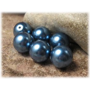 Prlor i glas mrkbl 6-pack ca 14 mm