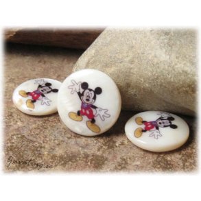 Snckskalsprla Musse Pigg ca 20mm