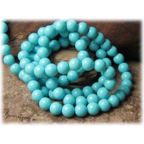 Prlor i glas rund ljusbl 20-pack ca 8 mm