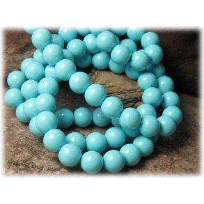 Prlor i glas rund ljusbl 20-pack ca 10 mm