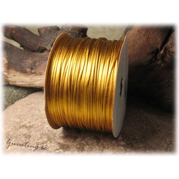 Antik guld Rattail / Satincord tjocklek ca 1 mm
