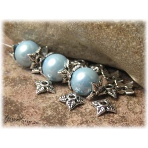 Prlhatt antik silverfrgad 20-pack ca 6 mm