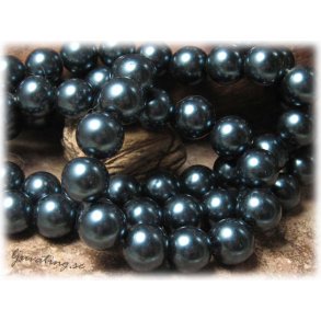 Prlor i glas frgad blbrsbl 10-pack ca 12 mm