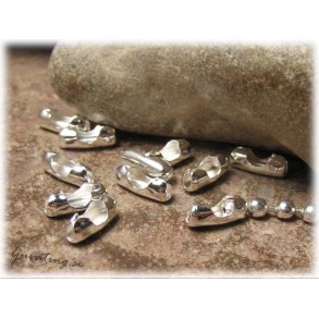 Anslutning till kulkedja 3,2 mm sf metall 10-pack