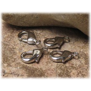 Karbinhake klols platinafrgad 4-pack ca 15x8 mm