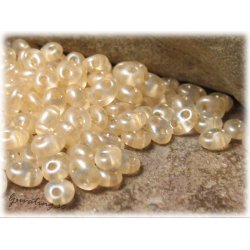 Twin beads crystal orange ca 2,5x5 mm