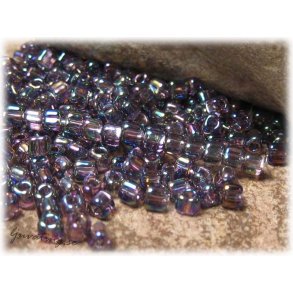 Miyuki triangel amethyst rainbow 8/0
