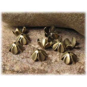 Storpack prlhatt bronsfrgad 100-pack ca 8x5 mm