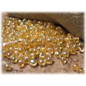 Miyuki droppar jonguil med luster ca 3,4 mm