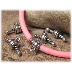 Connector med hanger till ihlig slang ca 22x11 mm