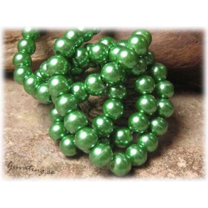 Prlor i glas rund grn 20-pack ca 8 mm