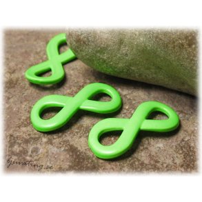 Connector neon grn evighet infinity ca 29x14 mm