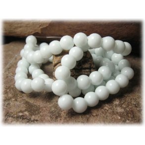 Prlor i glas vita 20-pack ca 8 mm