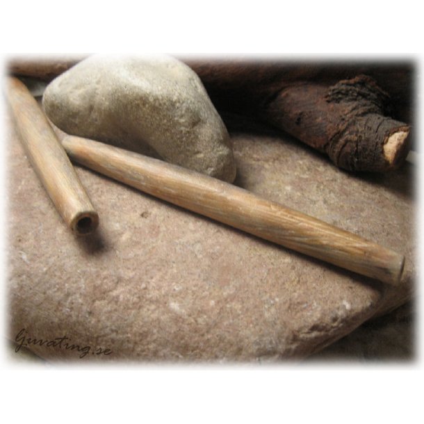 Lng pinne i bambu grbeige ca 114x12 mm
