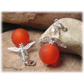 Exklusivt hnge orange ngel modell strre 54 mm