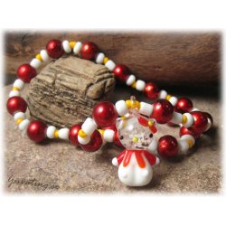 Halsband barn Hello Kitty katt "glow in the dark"