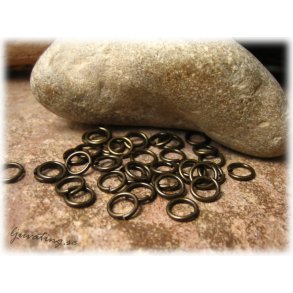 Bindringar robusta mrk antik bronsfrgade 50-pack 7 mm 